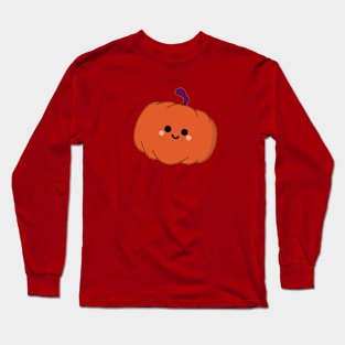 Cute Kawaii Pumpkin Long Sleeve T-Shirt